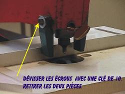 Changement du poinon